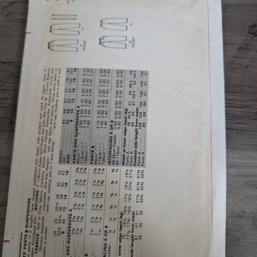 Butterick Pattern - Picture 2 of 2